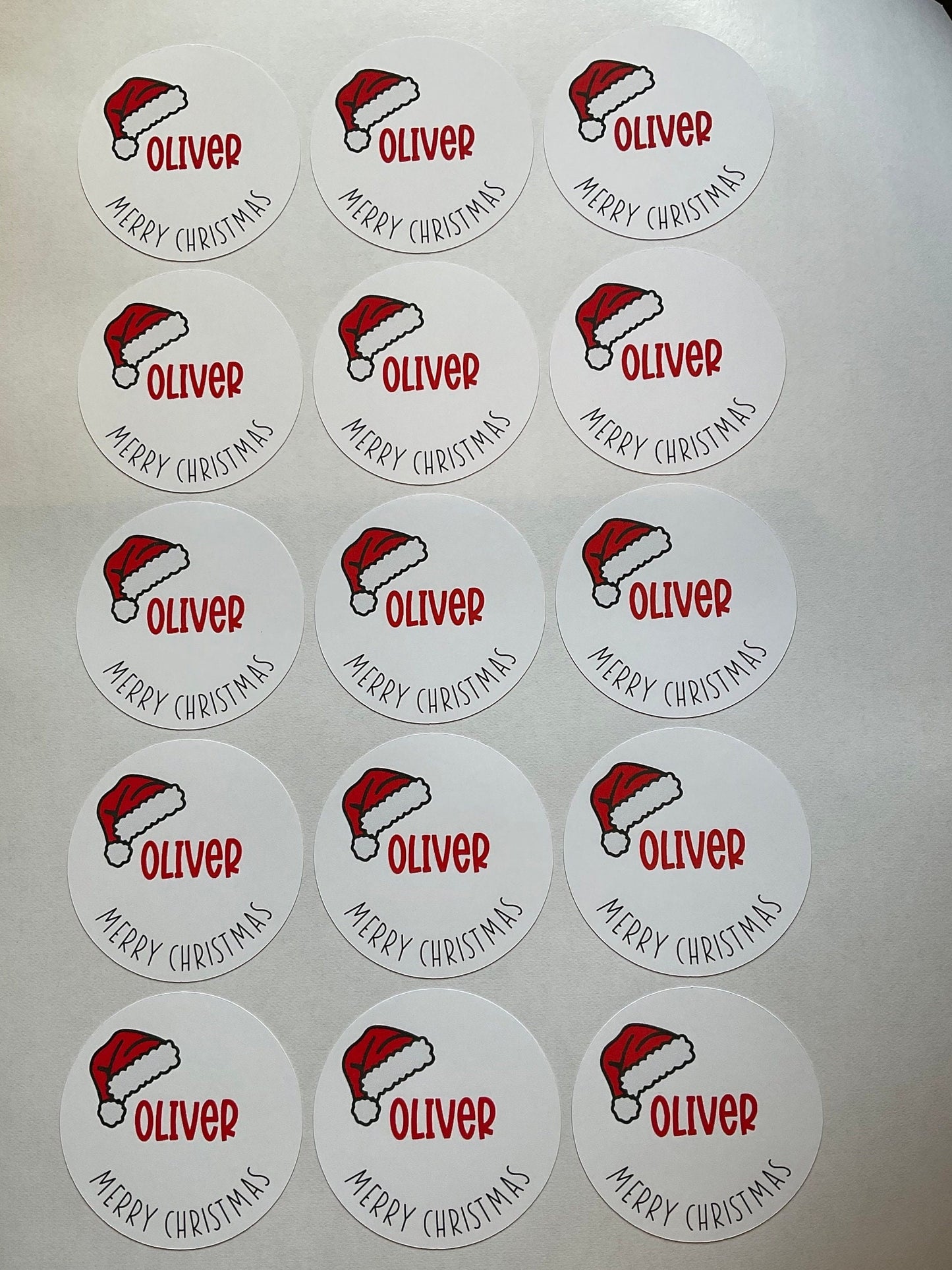 Santa stickers , labels , special delivery, Christmas labels , present labels, scrapbooking, personalised stickers , christmas , gift tags