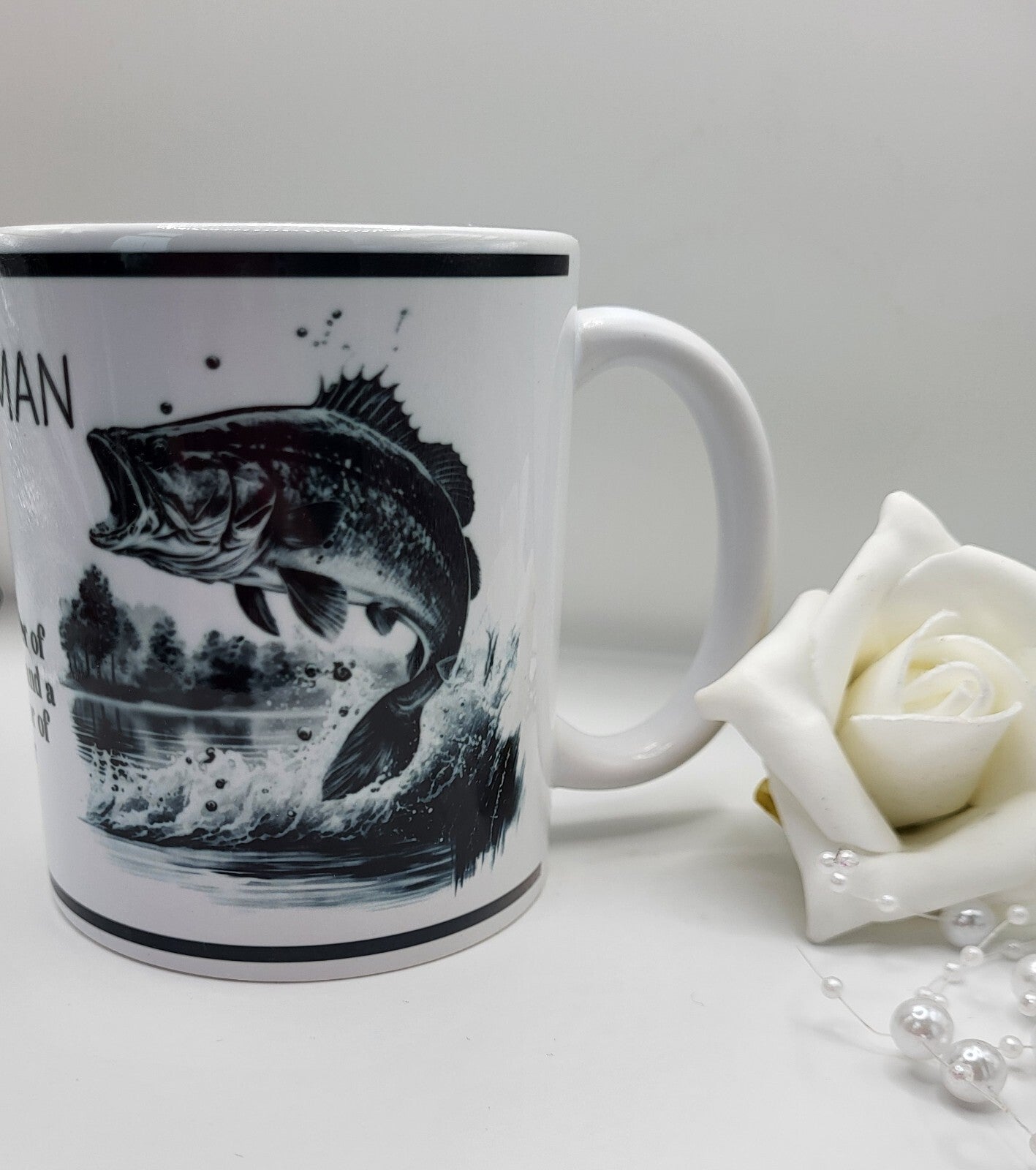 Fishing Mug Fisherman Cup Birthday Fathers Day
