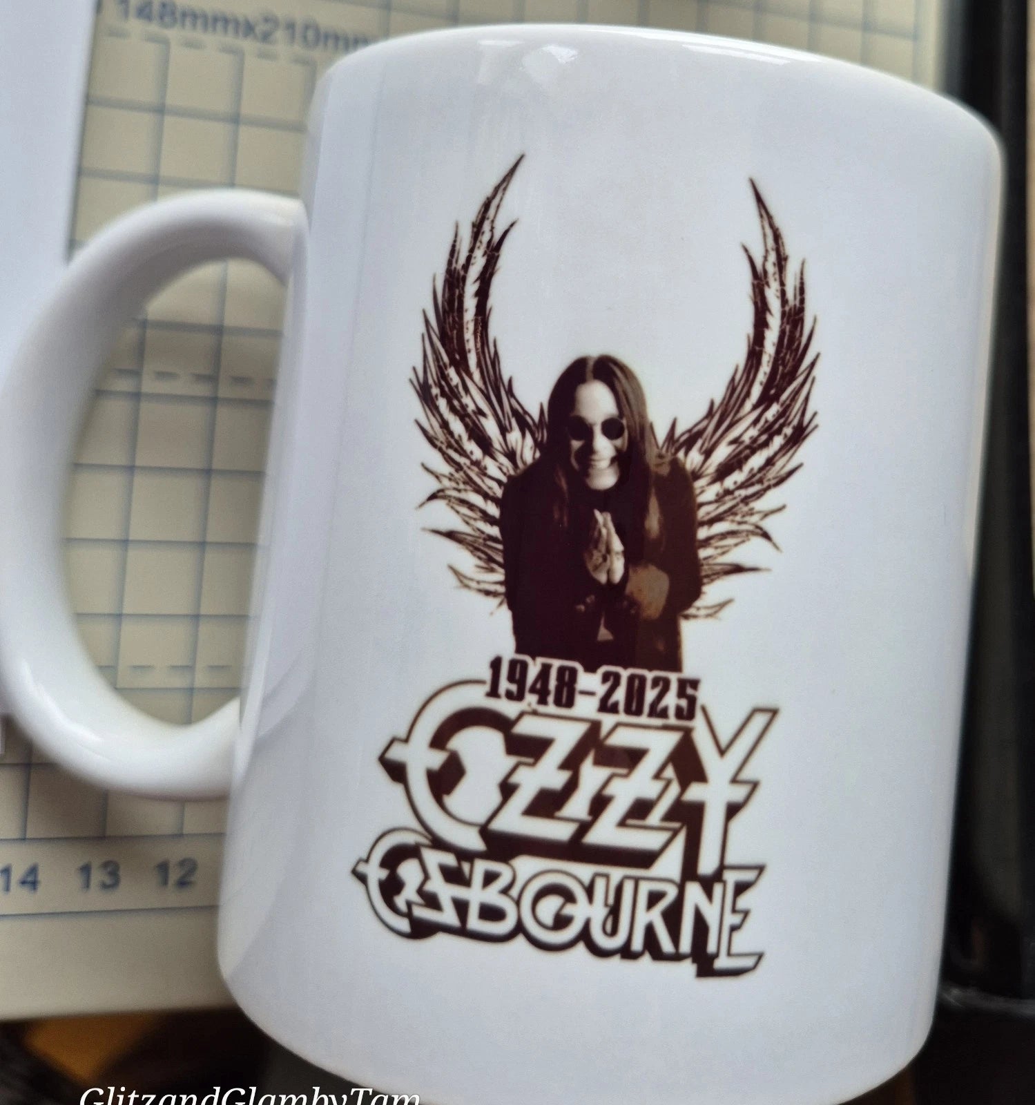 Rememberance mug 11oz Ozzy Osbourne