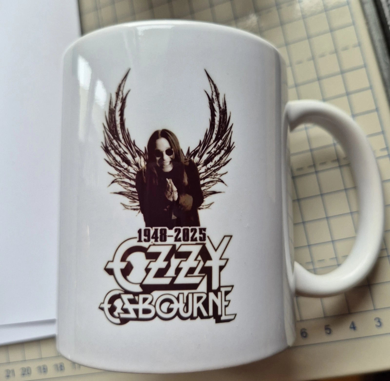 Rememberance mug 11oz Ozzy Osbourne