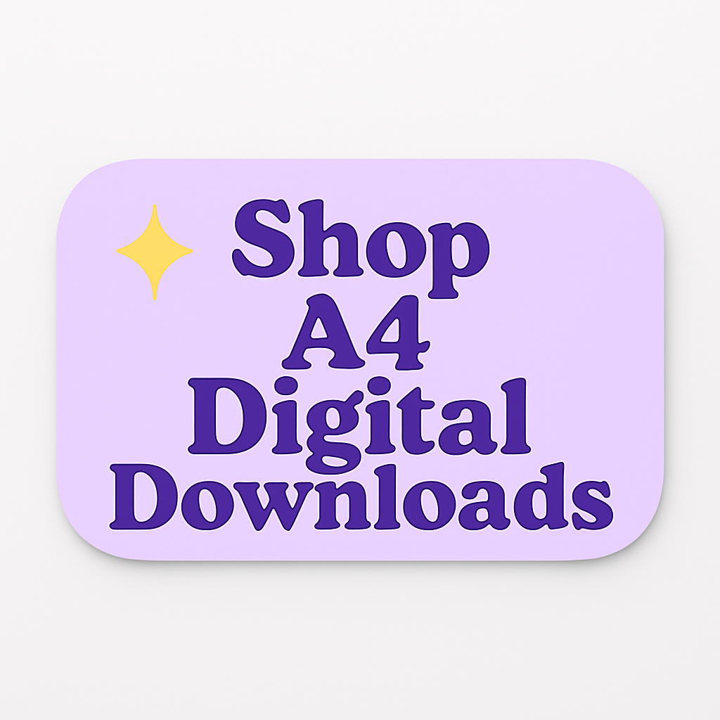 A4 digital downloads