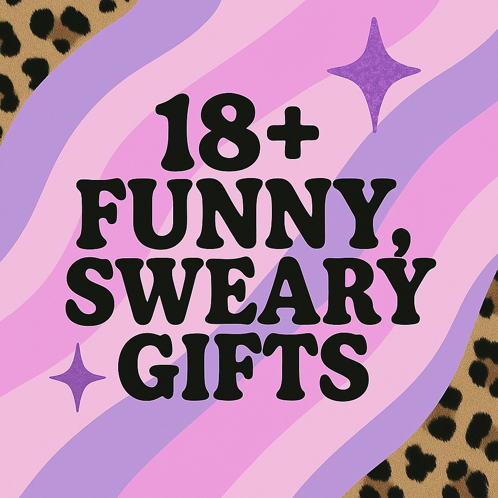 Funny, rude and sweary adult gifts – cheeky keyrings, mugs, bookmarks, and stickers handmade by Glitz and Glam by Tam