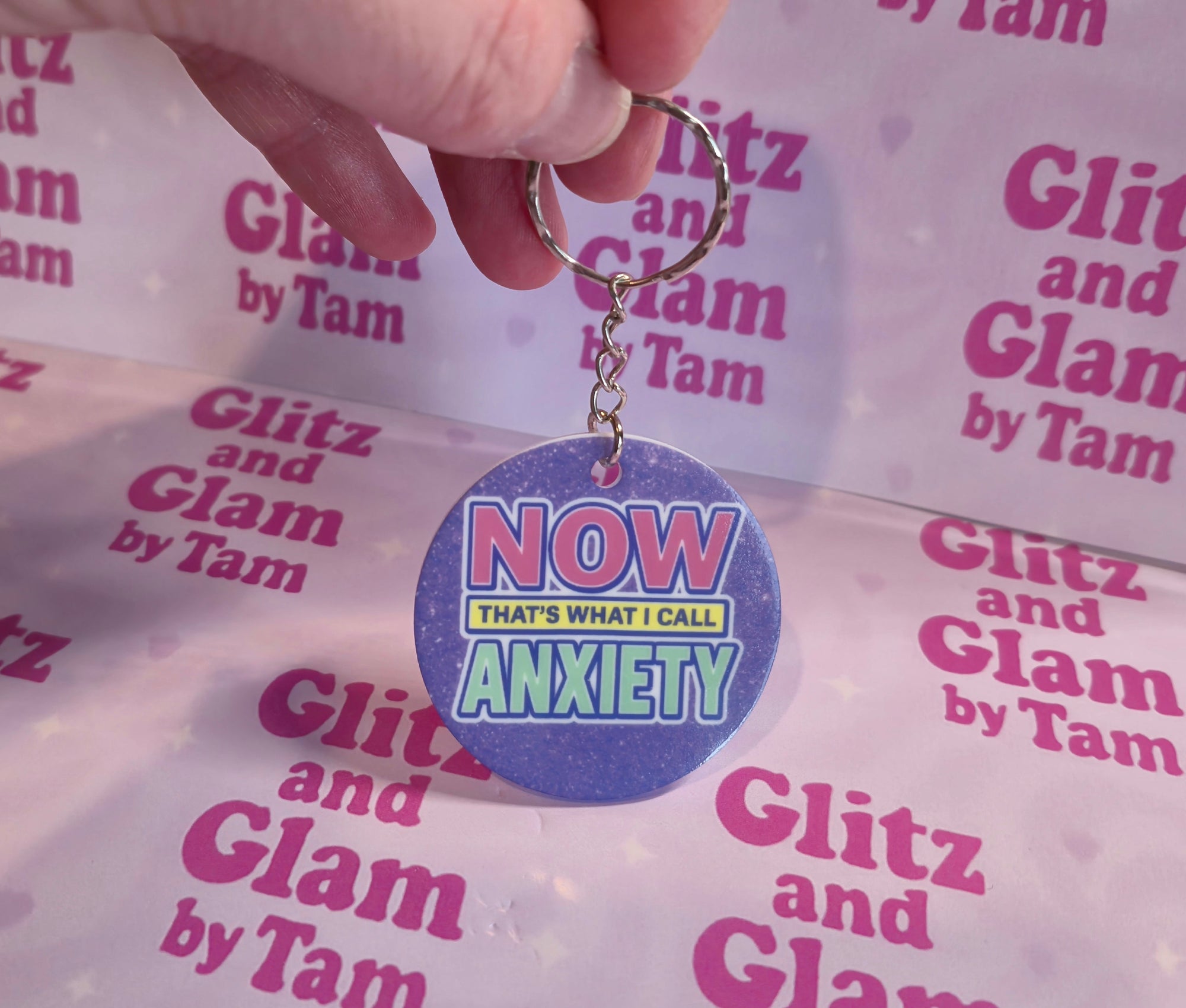 Now that's what I call anxiety keyring