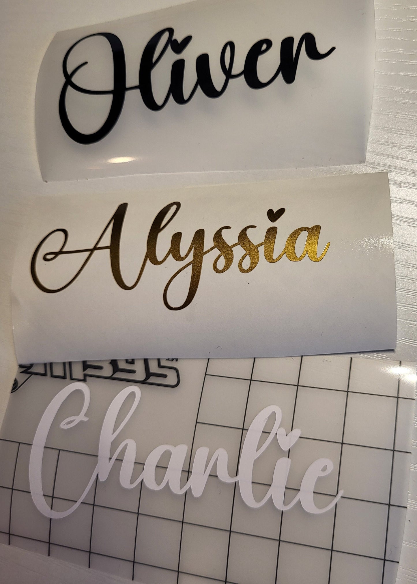 Personalised Vinyl Decal Sticker | Water Bottle | Laptop | Balloon | Name Label | Name Sticker | School | College | Note Book and more