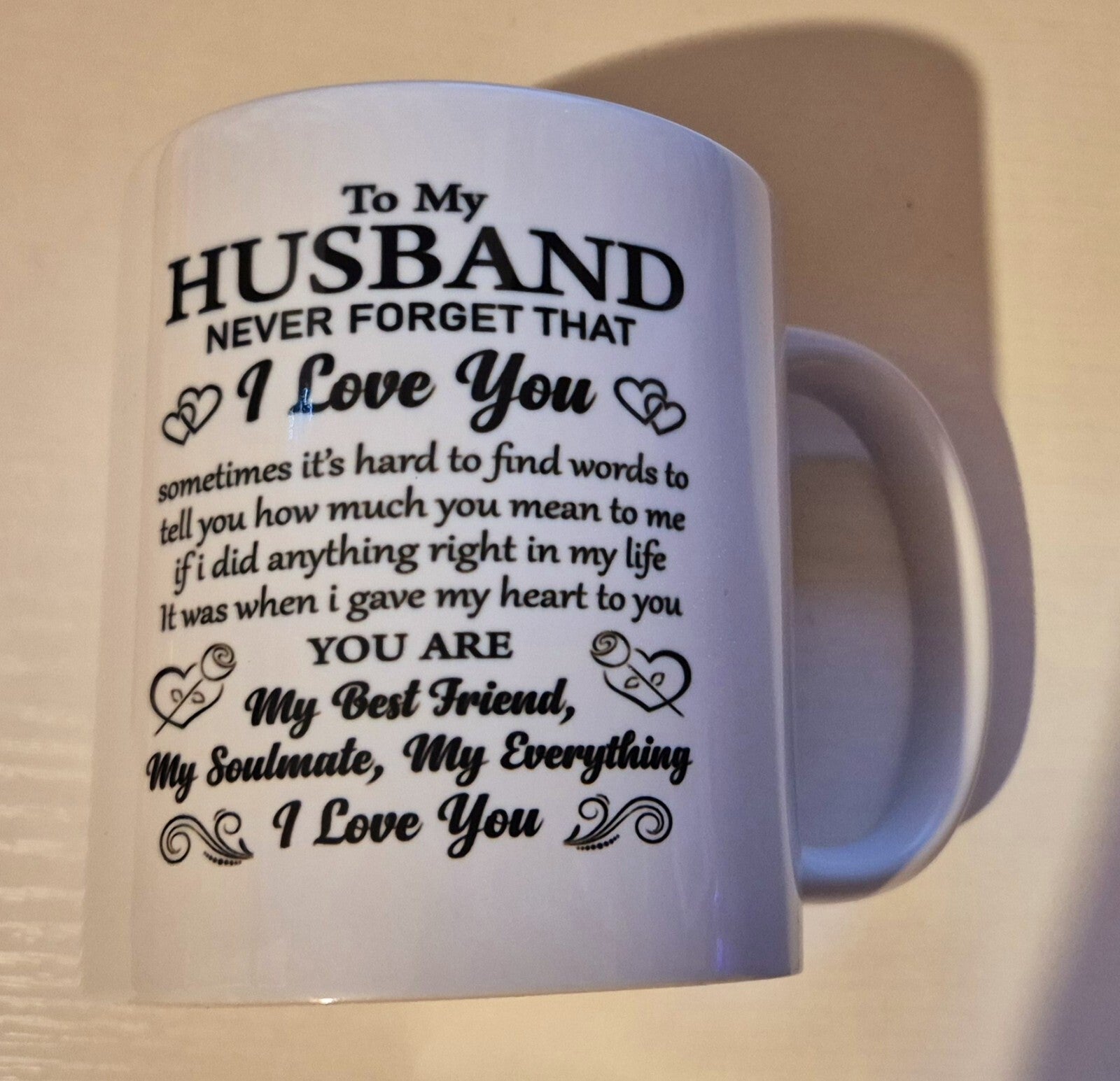 Husband Mug Husband I Love You Coffee Cup 