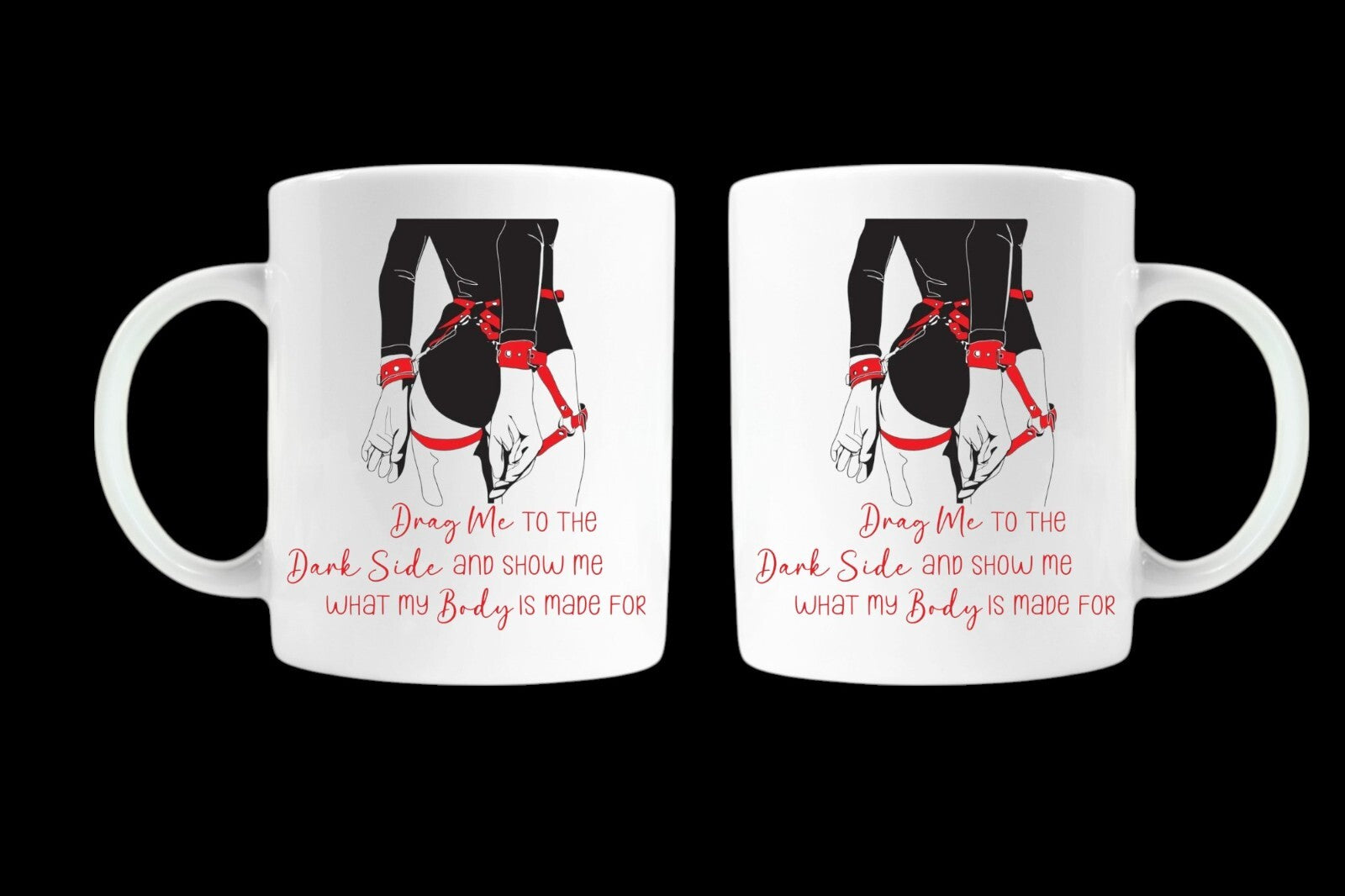 Rude naught adult gift quoted coffee cup