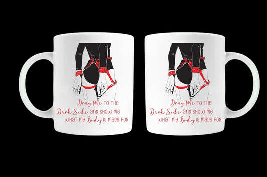 Rude naught adult gift quoted coffee cup