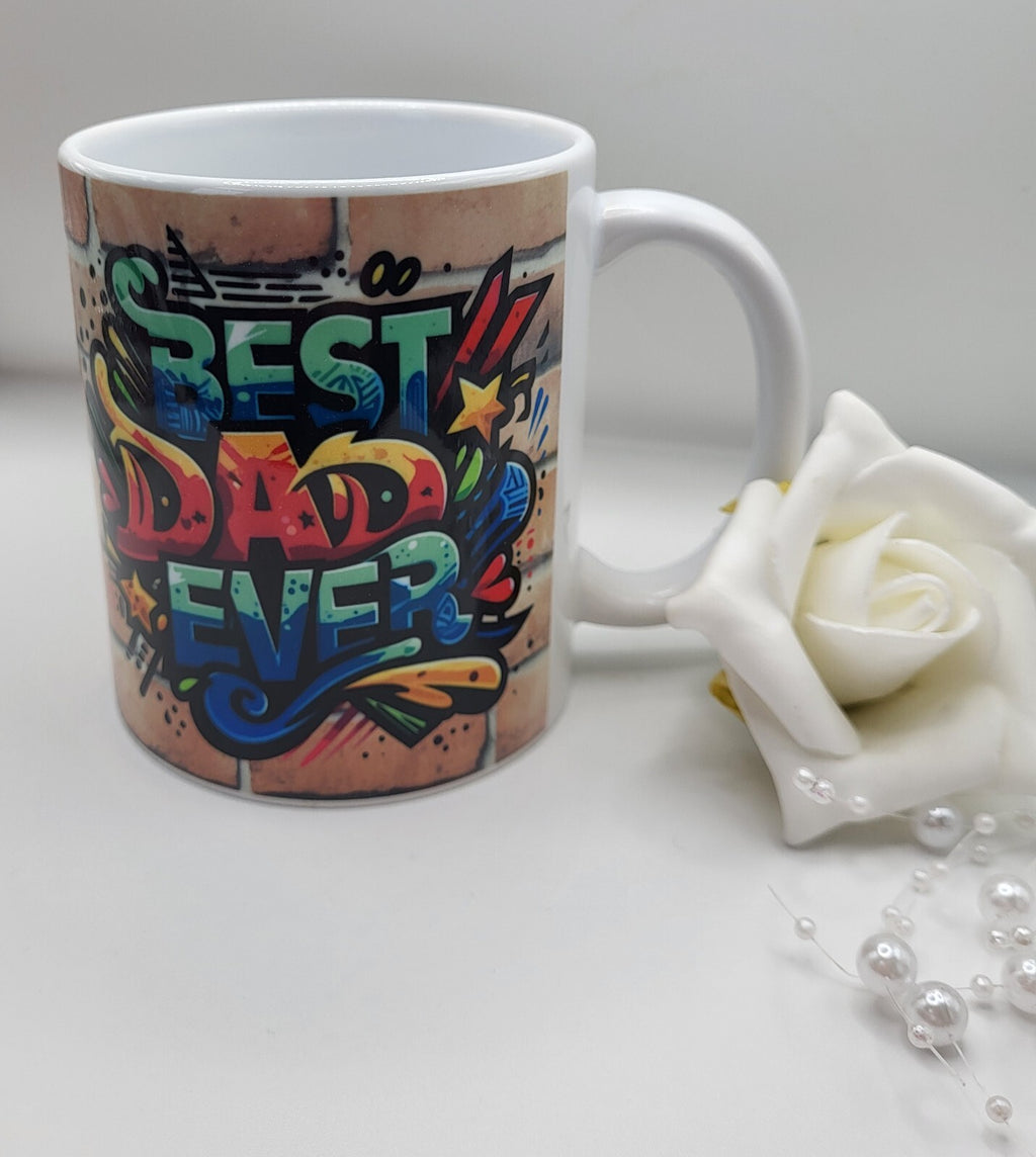 Best Dad Ever Coffee Mug - Father's Day Gift Idea for Dad - Unique Present