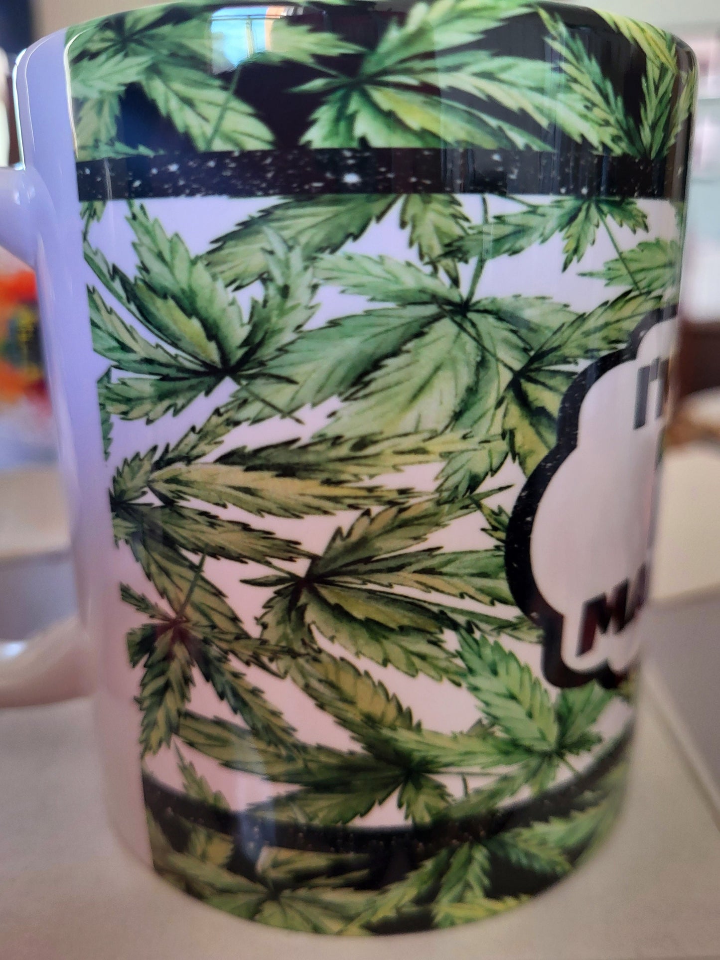 Funny weed cannabis smoker mug.Ceramic Novelty.Mug.Funny Gift.Coffee.Tea.cup.Birthday gift.Christmas gift, toker gift smoker gift.