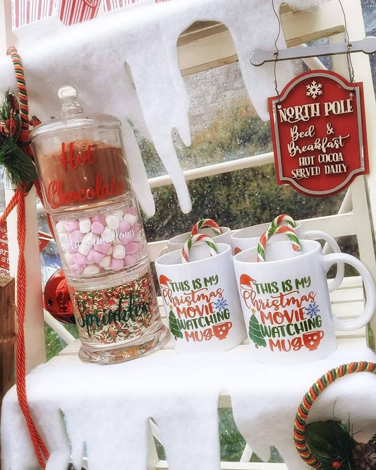 Hot chocolate station decals only | decals | labels | organisation | hot chocolate station labels