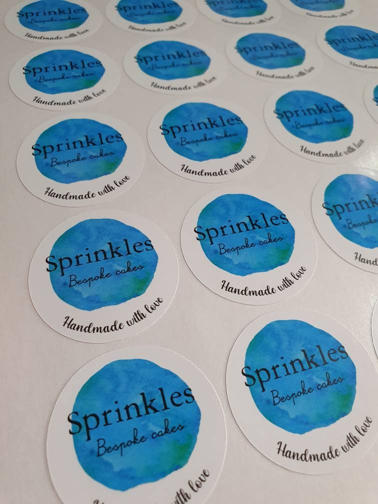 Custom logo stickers | business logo stickers | logo labels | custom stickers | business stickers | personalised stickers | made to order