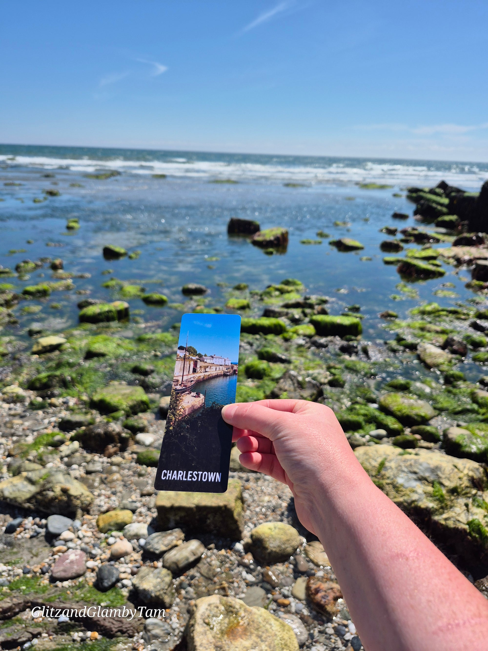 Charlestown Cornwall Bookmark – Coastal Bookish Gift | Cornish Reading Accessory