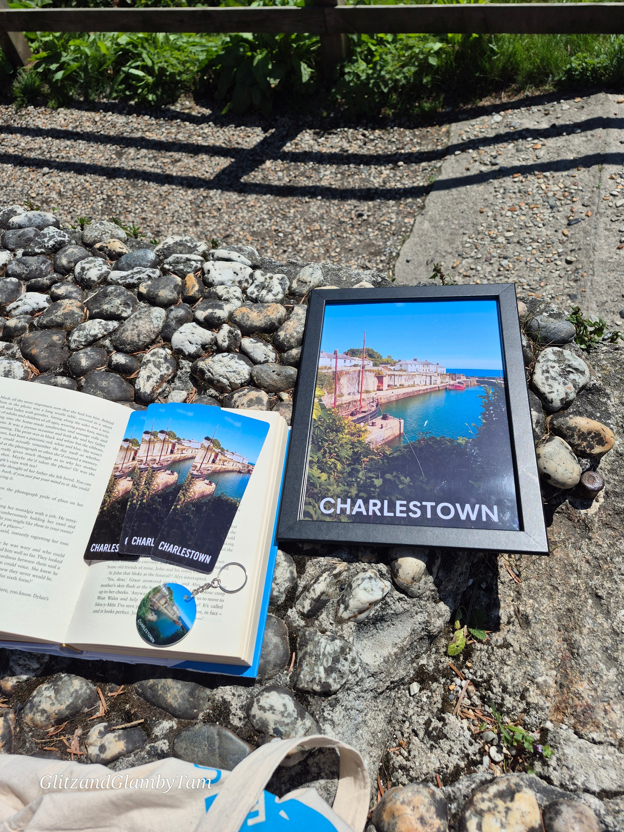 Charlestown Harbour A4 Print – Cornish Coastal Wall Art | Cornwall Seaside Decor
