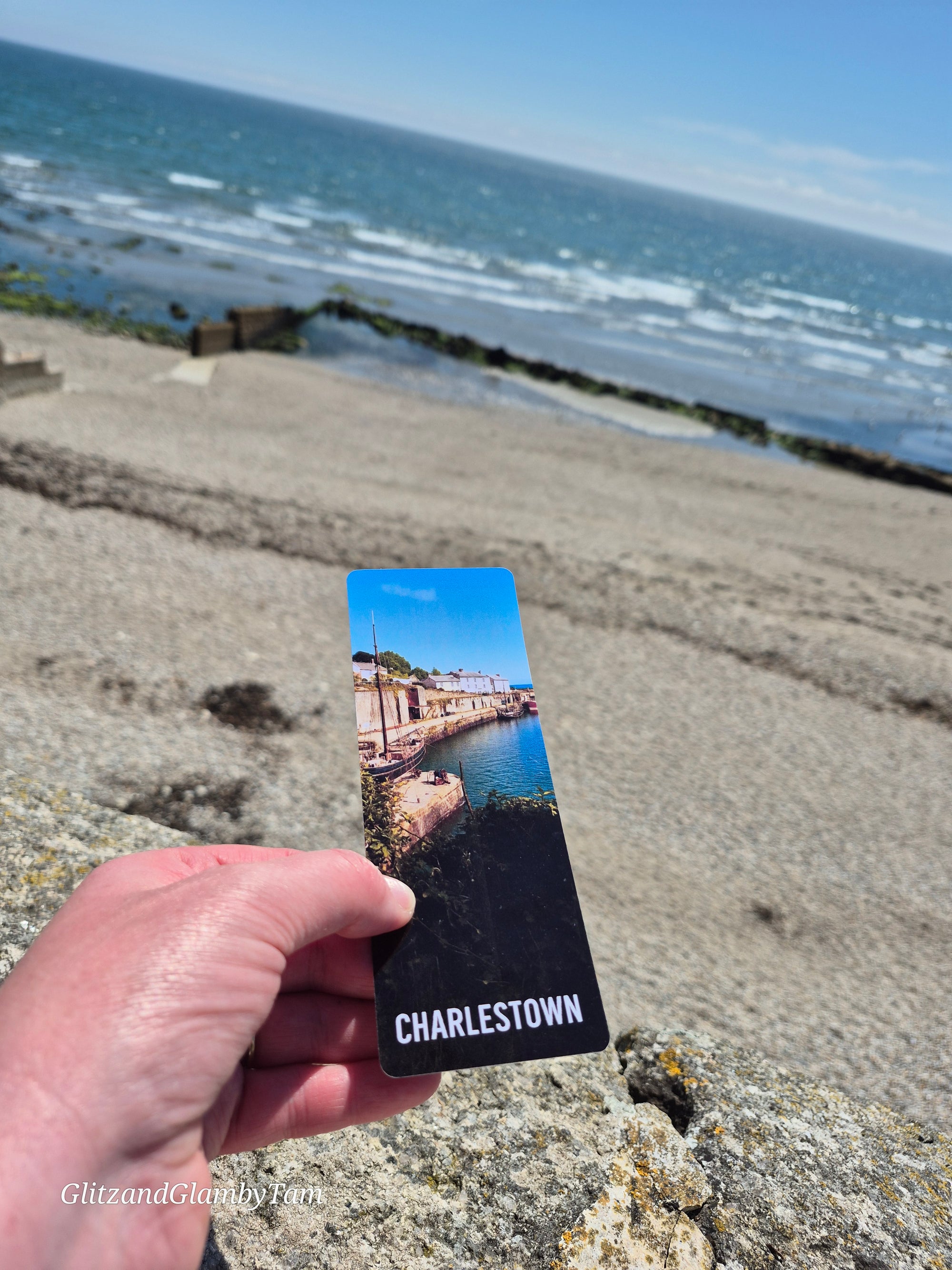 Charlestown Cornwall Bookmark – Coastal Bookish Gift | Cornish Reading Accessory