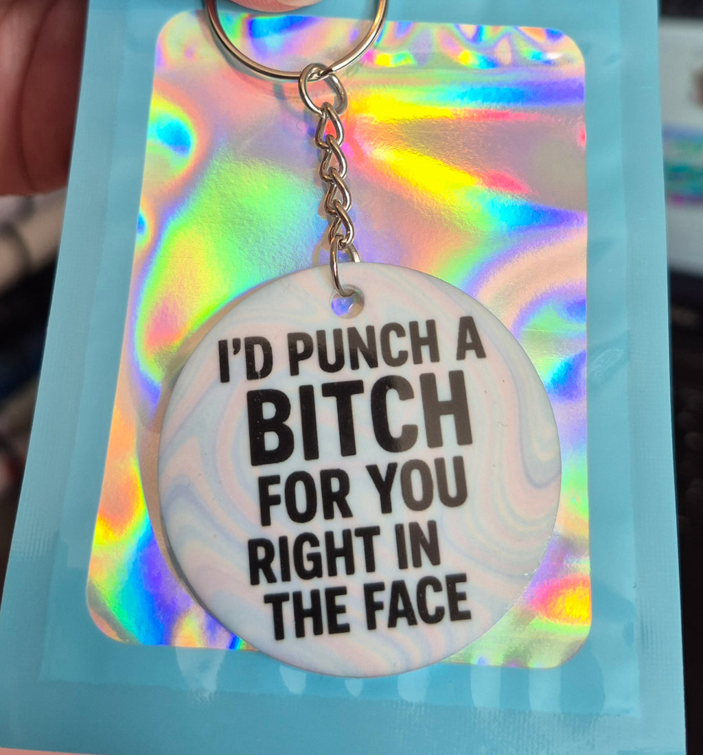 Sassy keyring