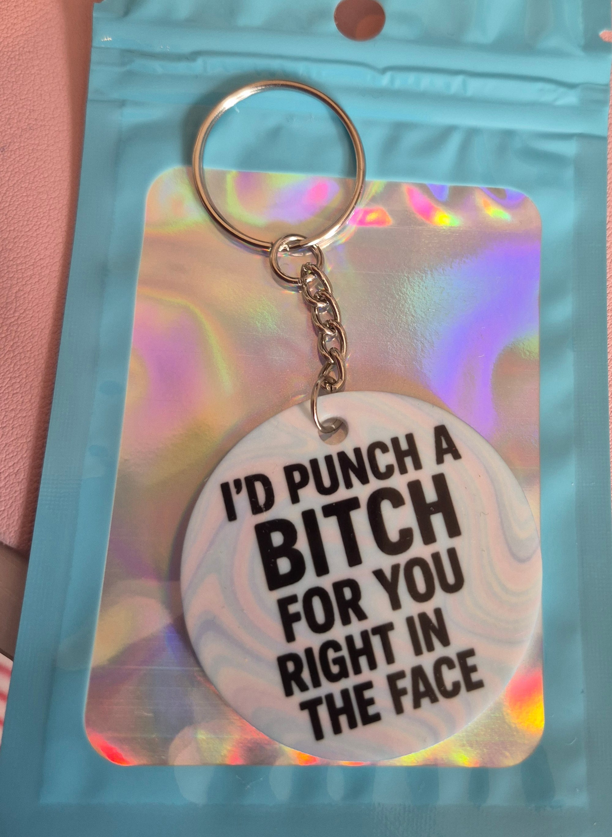 Sassy keyring